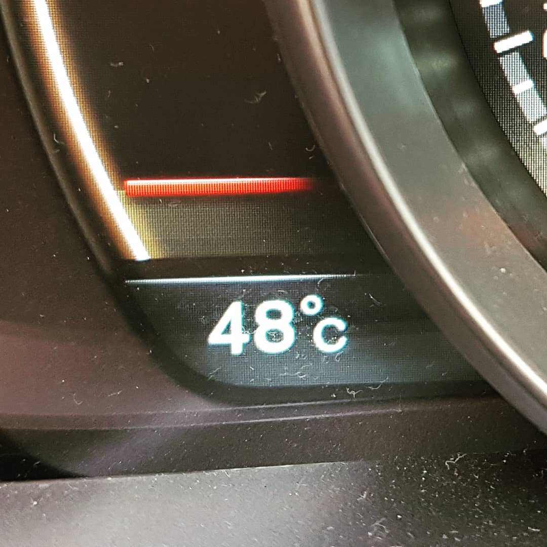 It's hot down here